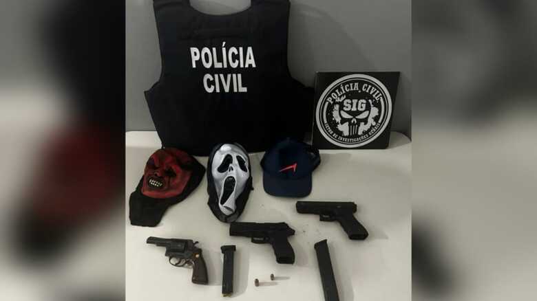 Armamento usado no crime foi apreendido