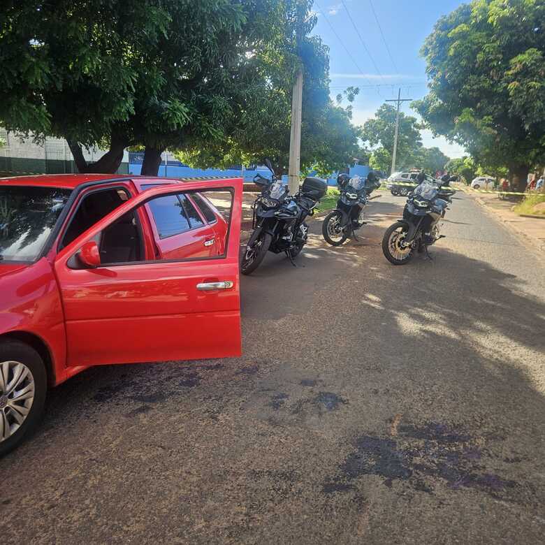 Suspeito desobedeceu a ordem de parada