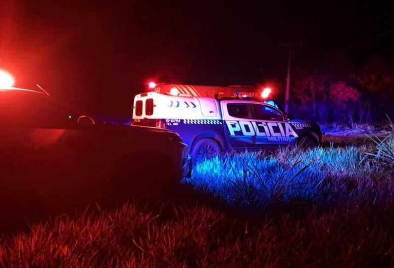 Batalh&atilde;o de Pol&iacute;cia Militar de Maracaju no local