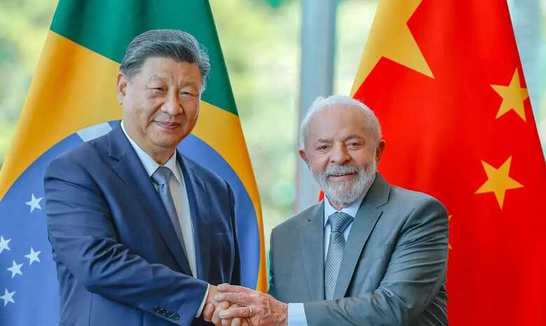 Presidentes da China e do Brasil