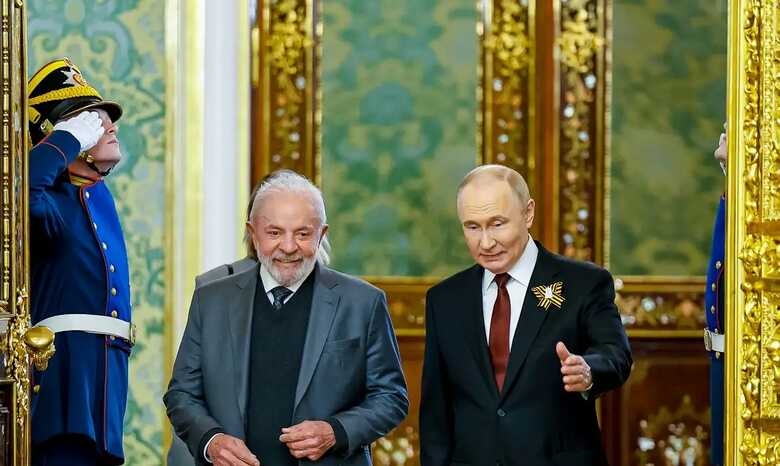Presidentes do Brasil e da R&uacute;ssia
