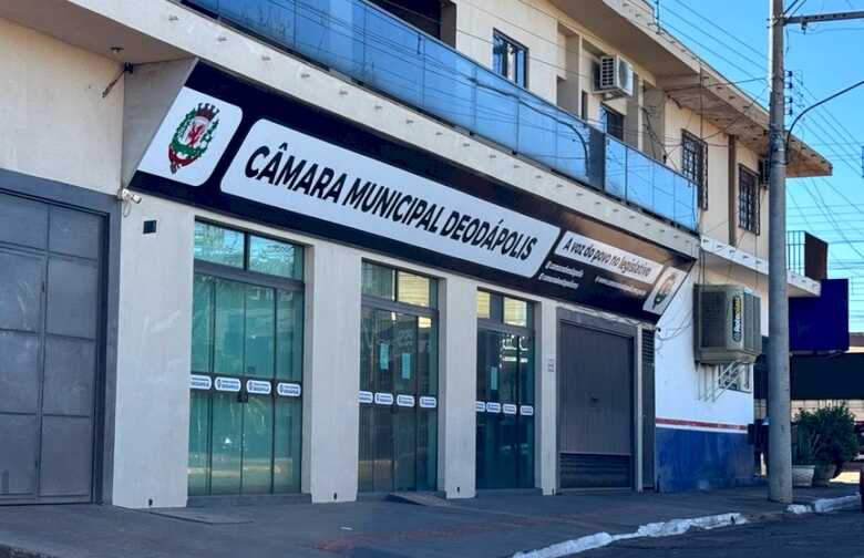 Sede do Legislativo - Foto: Deod&aacute;polis News / Reprodu&ccedil;&atilde;o