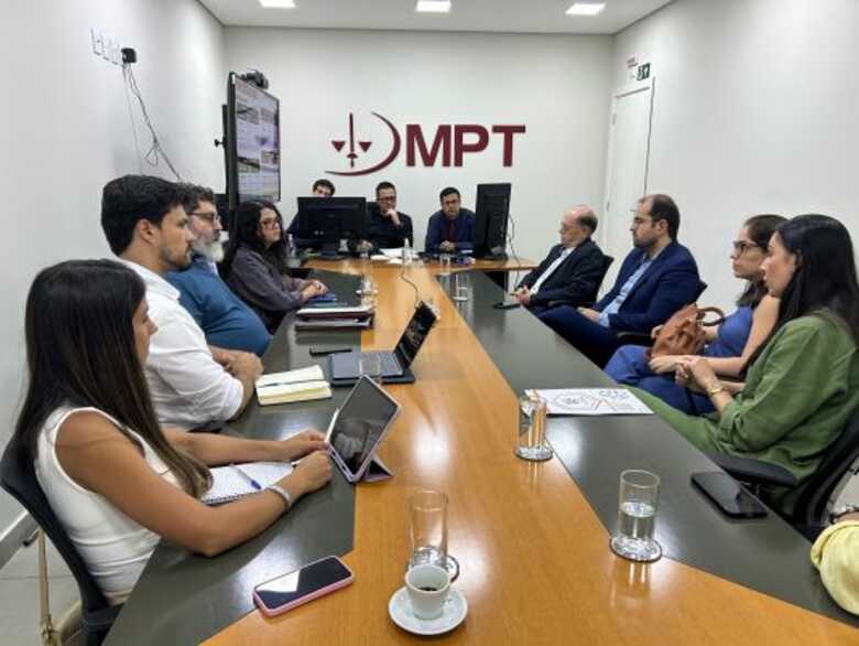 Reuni&atilde;o - Foto: Divulga&ccedil;&atilde;o MPT-MS
