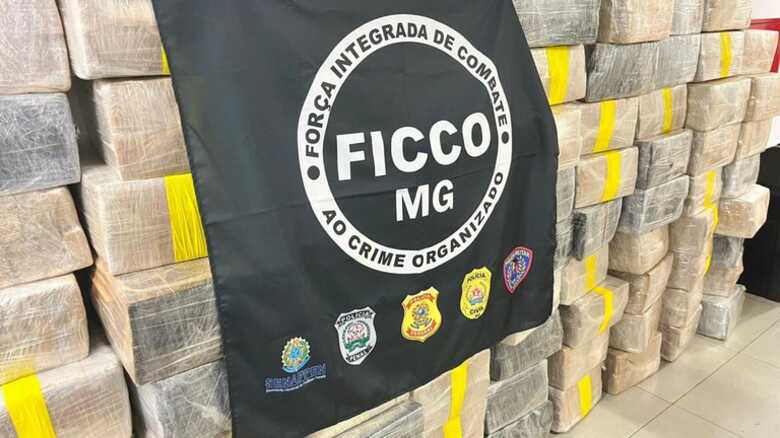 Droga apreendida pelo FICCO/MG - 