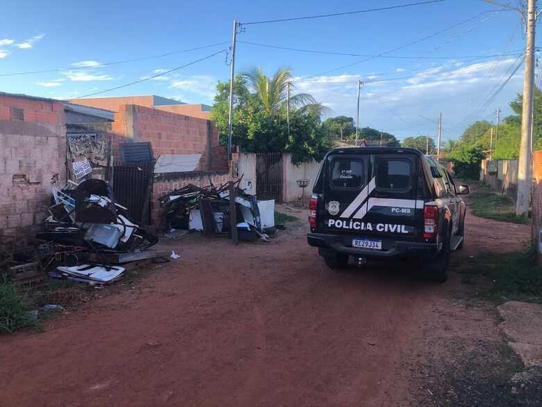 Local onde aconteceu o crime