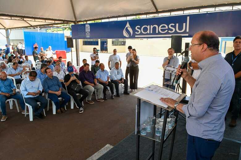 O projeto, elaborado pela Sanesul, prev&ecirc; atendimento ao crescimento demogr&aacute;fico at&eacute; 2033