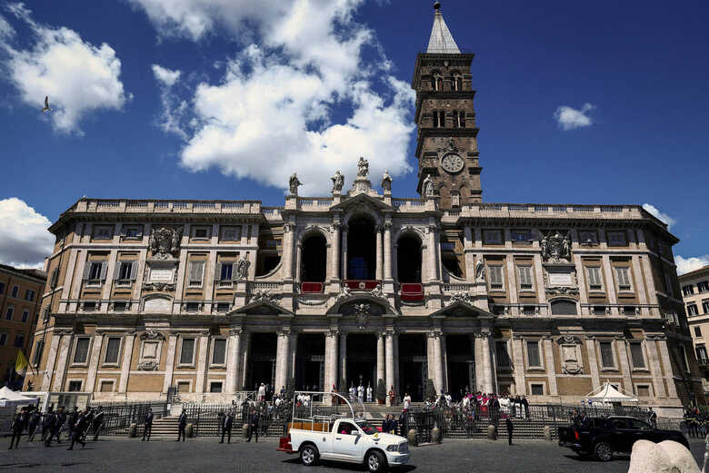 Bas&iacute;lica de Santa Maria Maior, em Roma, onde ser&aacute; celebrada a missa de comemora&ccedil;&atilde;o