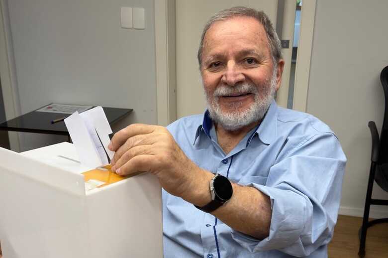 Edison Ferreira de Ara&uacute;jo, presidente do Sindivarejo CG