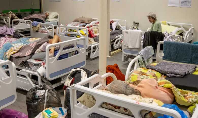 Pessoas idosas internadas