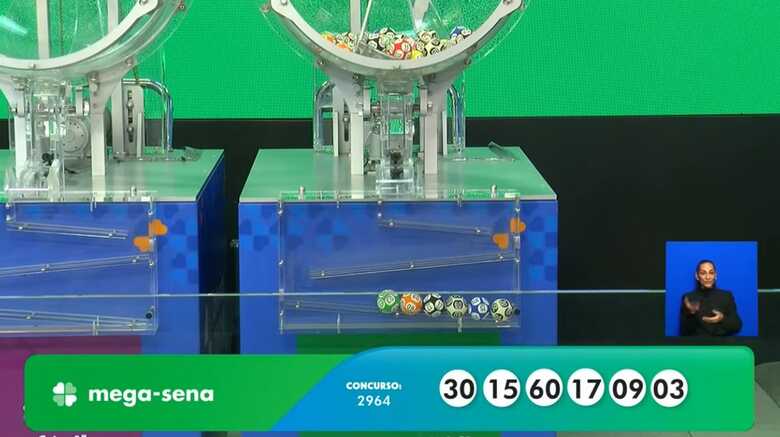 Mega-sena  Mega-Sena, concurso 2.964  Foto: Reprodu&ccedil;&atilde;o/Caixa Mega-Sena, concurso 2.964  Foto: Reprodu&ccedil;&atilde;o/Caixa