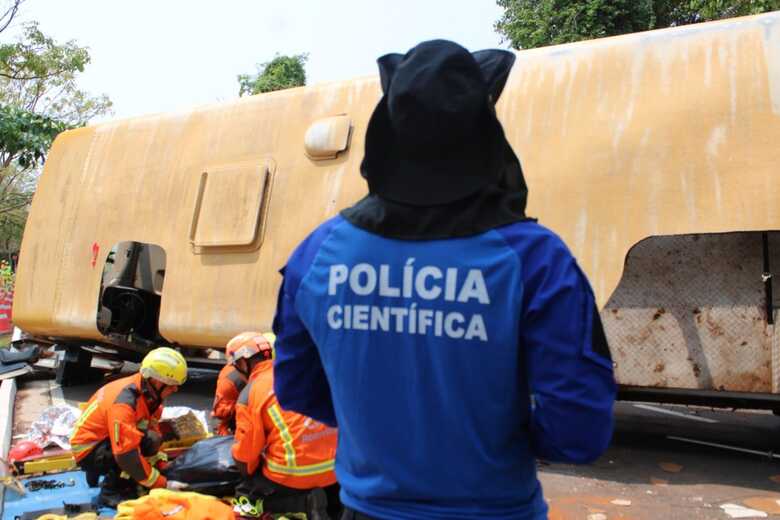 Atua&ccedil;&atilde;o do perito em um simulado de acidente com m&uacute;ltiplas v&iacute;timas