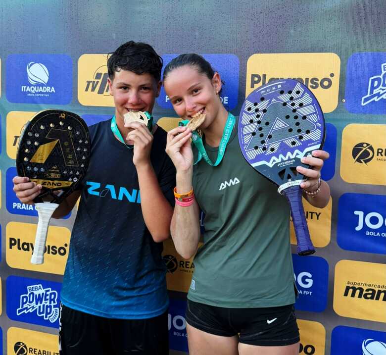 Luiz Villar e Marina Canale