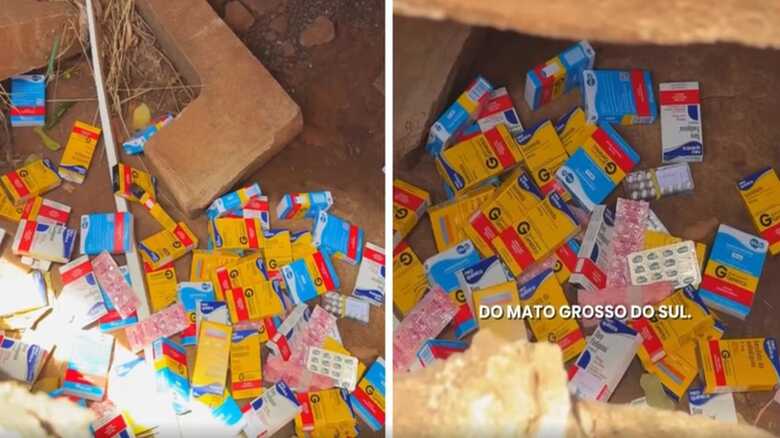 Rem&eacute;dios estavam em v&aacute;rias caixas