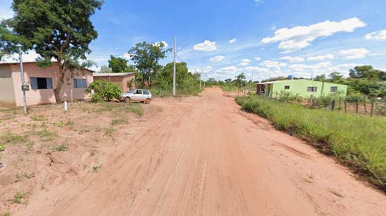 Regi&atilde;o onde aconteceu as agress&otilde;es em Anhandu&iacute;