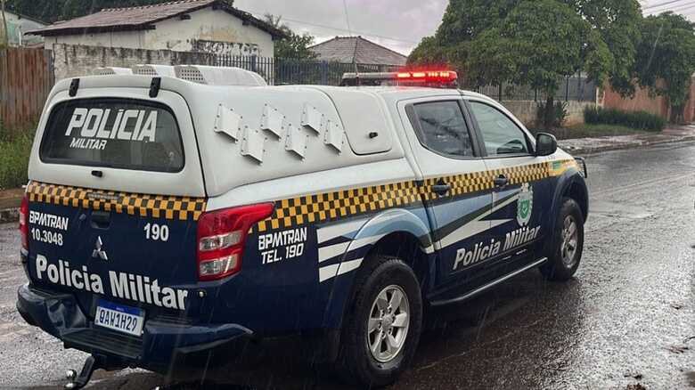 Pol&iacute;cia Militar de Tr&acirc;nsito esteve no local