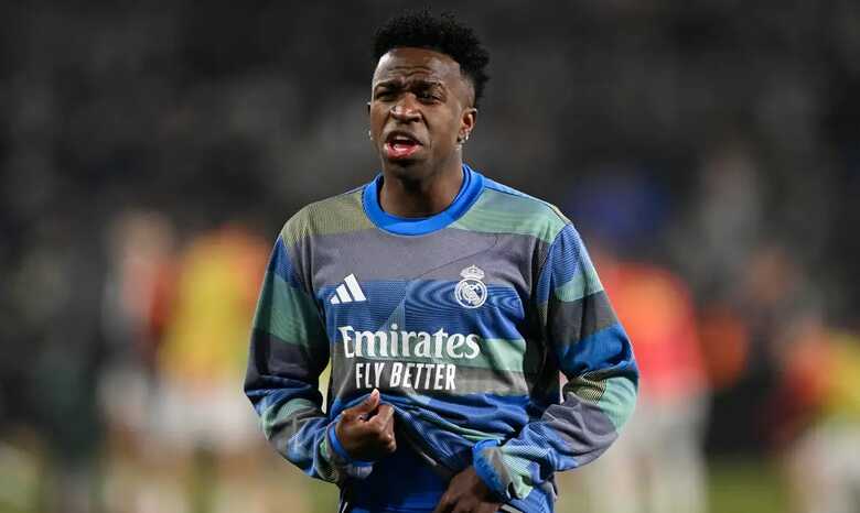 Vinicius J&uacute;nior foi alvo de cantos racistas