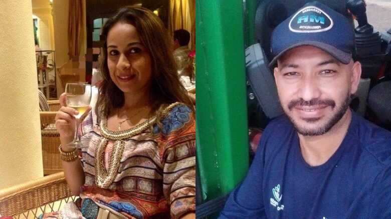 Gisely foi espancada pelo marido Fernando Dias - 