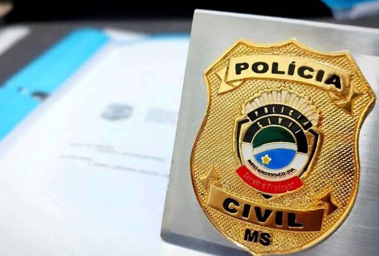 Distintivo Pol&iacute;cia Civil de MS - Foto: Ilustrativa