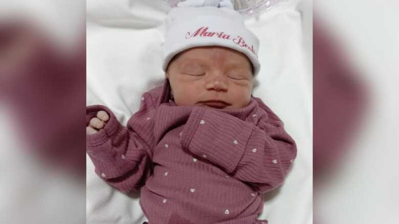 Maria Beatriz foi a primeira beb&ecirc; a nascer