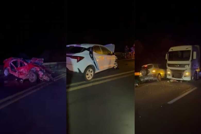 Ve&iacute;culos no acidente - 