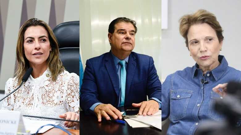 Soraya Thronicke, Nelsinho Trad e Tereza Cristina