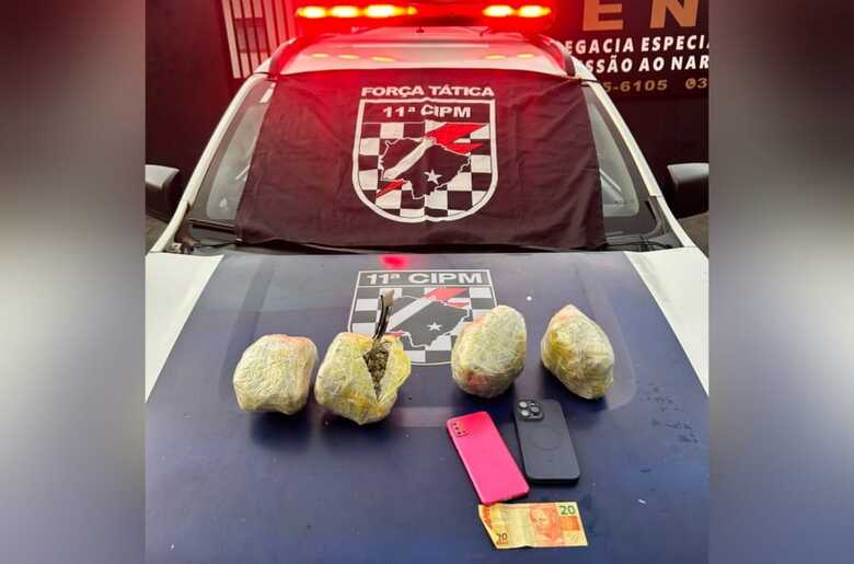 Material apreendido - 