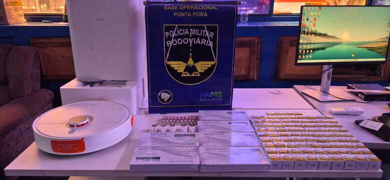 Contrabando apreendido - 