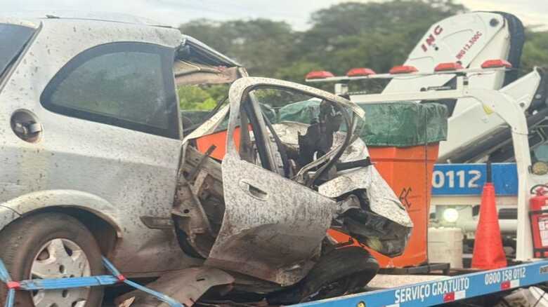 Celta ficou completamente destru&iacute;do