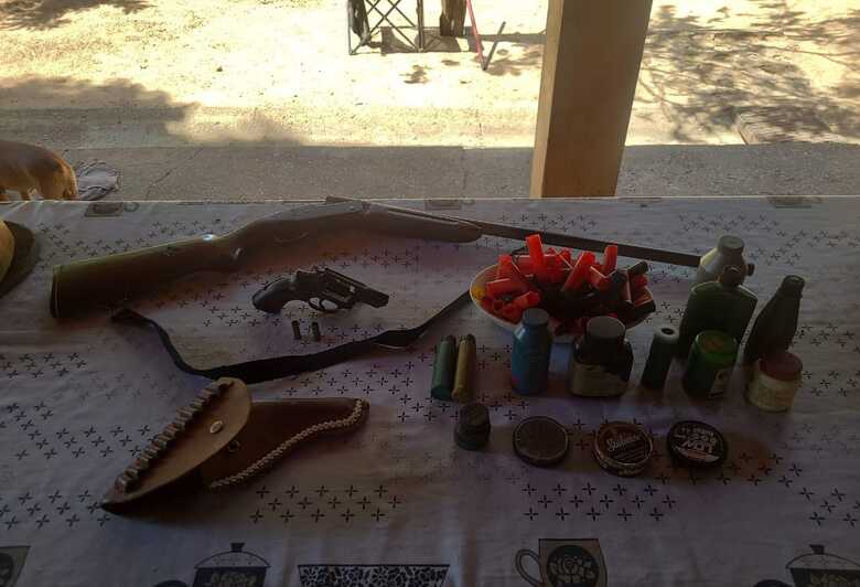 Todo material apreendido durante a a&ccedil;&atilde;o