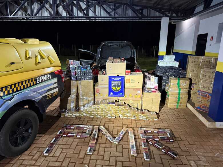 Contrabando apreendido - Foto: Divulga&ccedil;&atilde;o