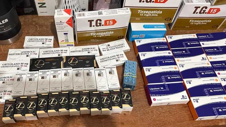 "Mounjaro do Paraguai" apreendidos