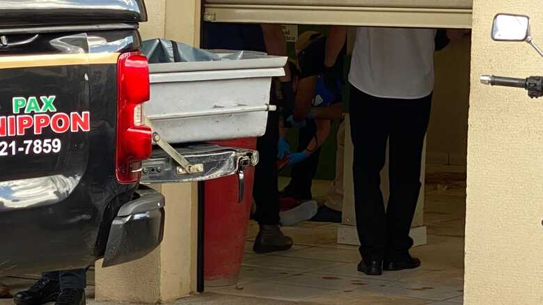 Per&iacute;cia fez toda a cena do crime