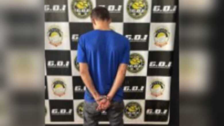 Faccionado do Comando Vermelho foi preso no bairro Campo Alto