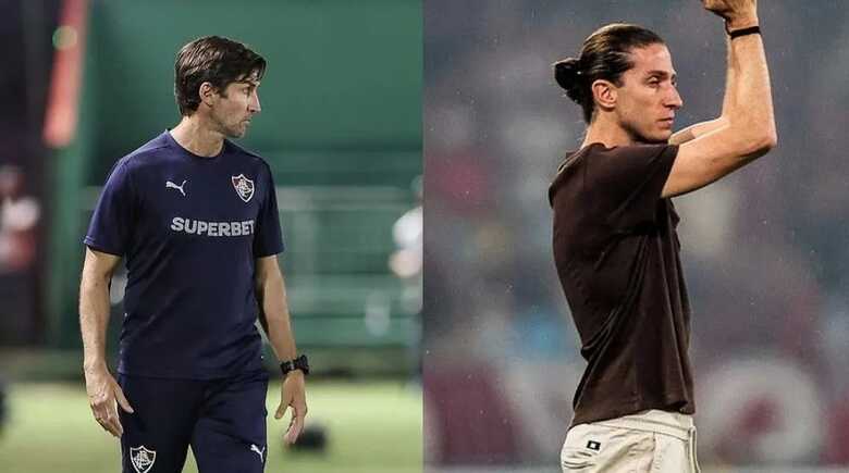 Maxi Cuberas comanda o Fluminense e Filipe Lu&iacute;s t&eacute;cnico do Flamengo  