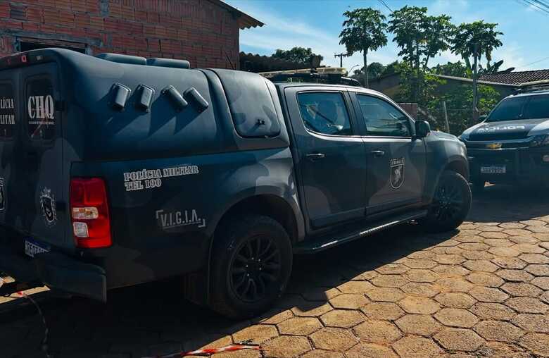 Local do confronto envolvendo a equipe do Batalh&atilde;o de Choque