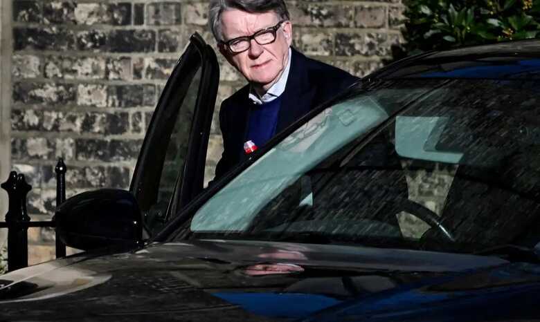 Ex-embaixador brit&acirc;nico nos EUA Peter Mandelson 