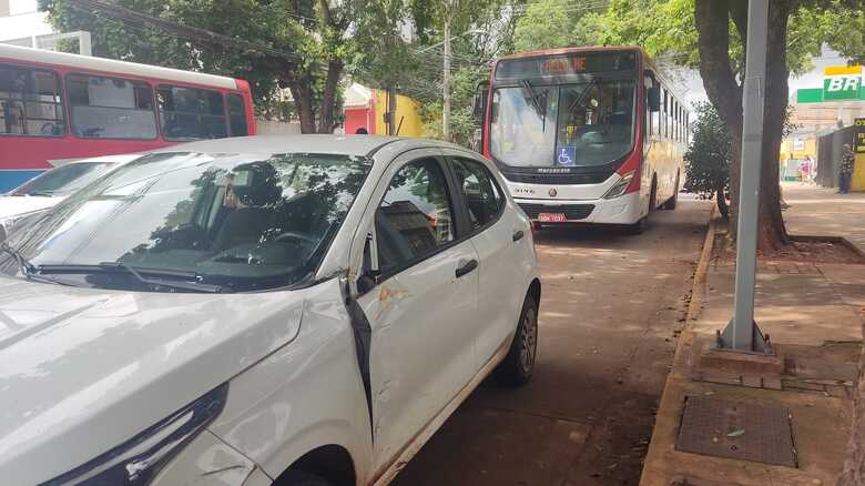 Acidente provocou lentid&atilde;o no tr&acirc;nsito