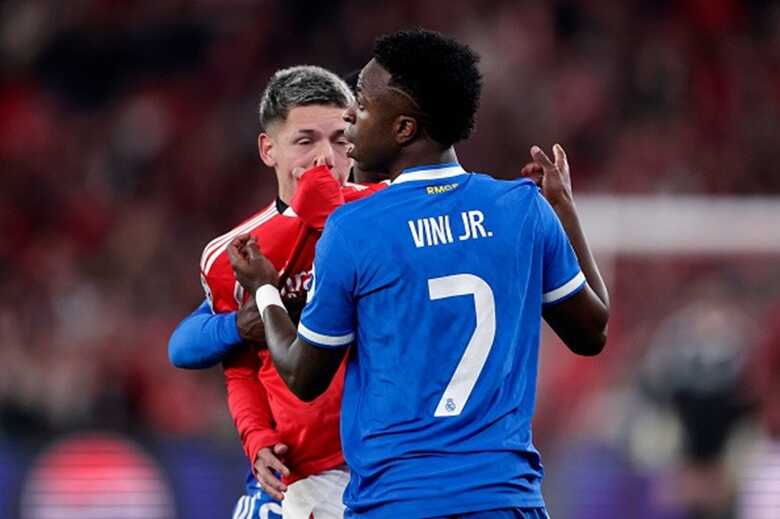 Discuss&atilde;o entre jogadores aconteceu ap&oacute;s o gol do Real Madrid