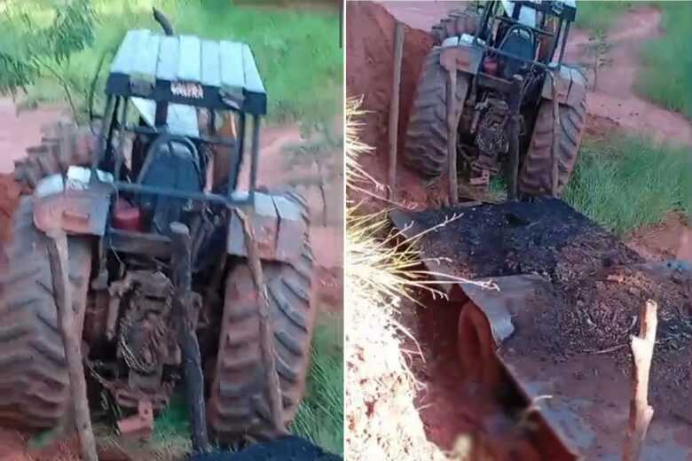 Acidente aconteceu em estrada de terra