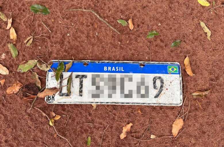 Placa perdida ap&oacute;s chuvas intensas