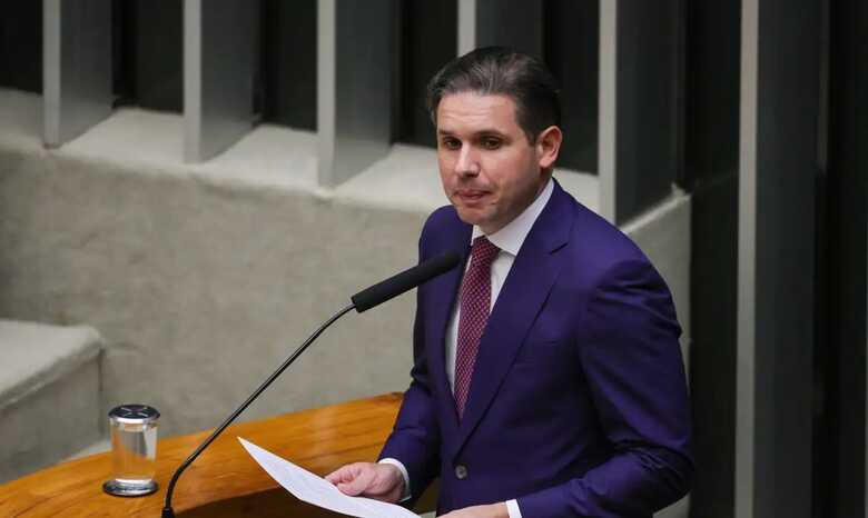 Presidente da C&acirc;mara, Hugo Motta