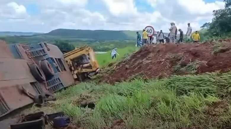 Acidente aconteceu durante a quarta-feira