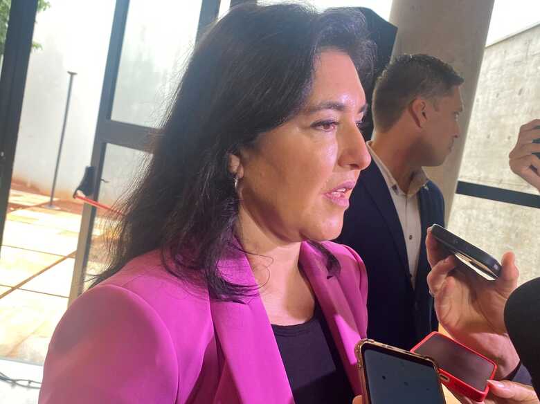 Ministra do Planejamento e Or&ccedil;amento, Simone Tebet (MDB)