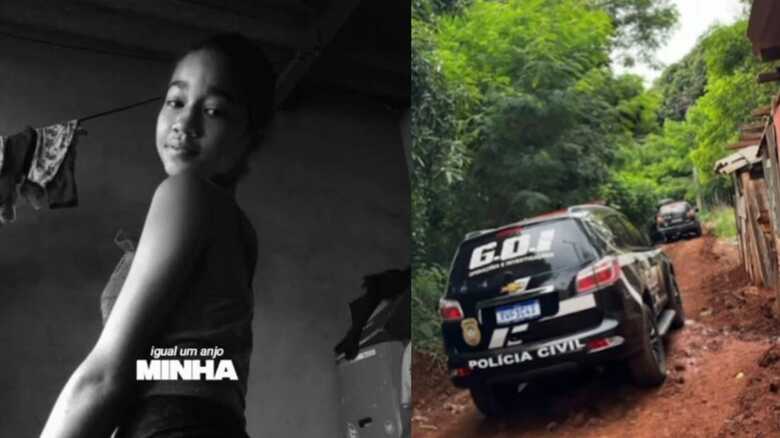 Isabelly est&aacute; desaparecida desde o ano passado