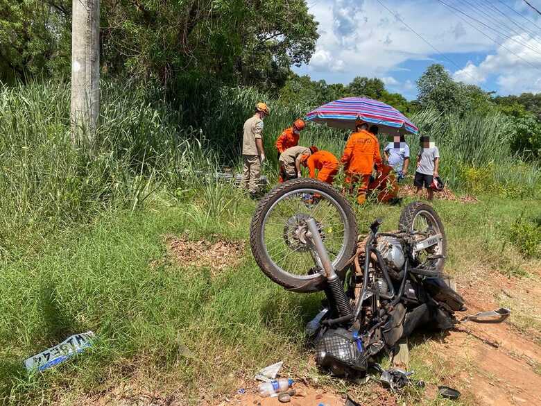 V&iacute;tima foi socorrida pelo Corpo de Bombeiros