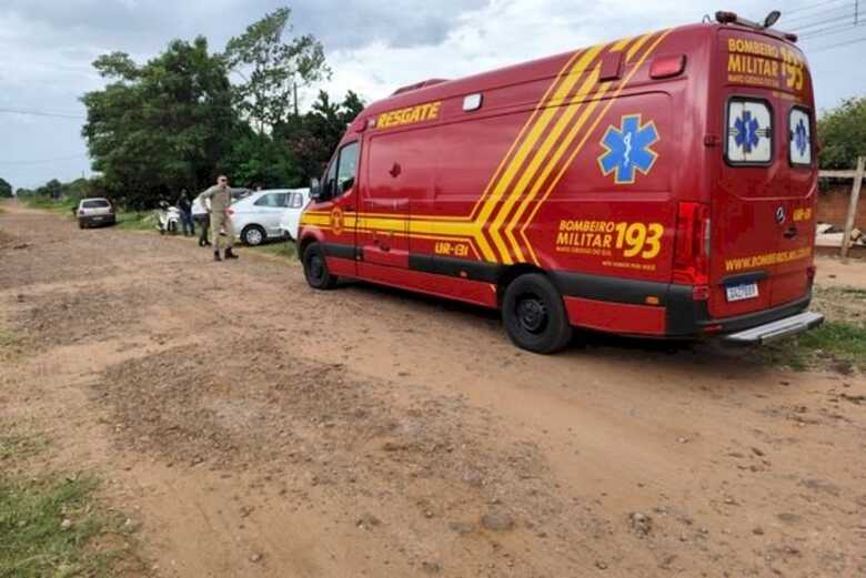 O &oacute;bito foi constatado pelas equipes de socorro