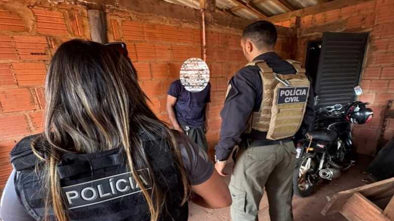 Suspeito foi preso em Ant&ocirc;nio Jo&atilde;o