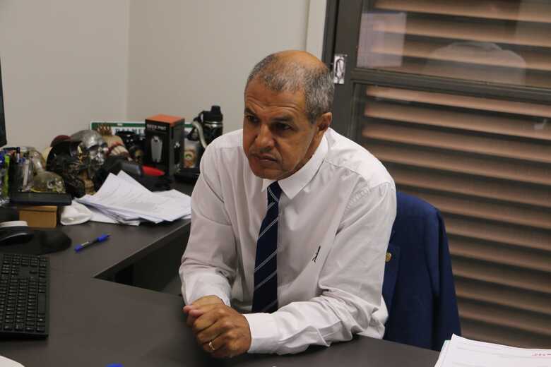 Delegado da Pol&iacute;cia Civil Reginaldo Salom&atilde;o - Foto: Luiz Vinicius