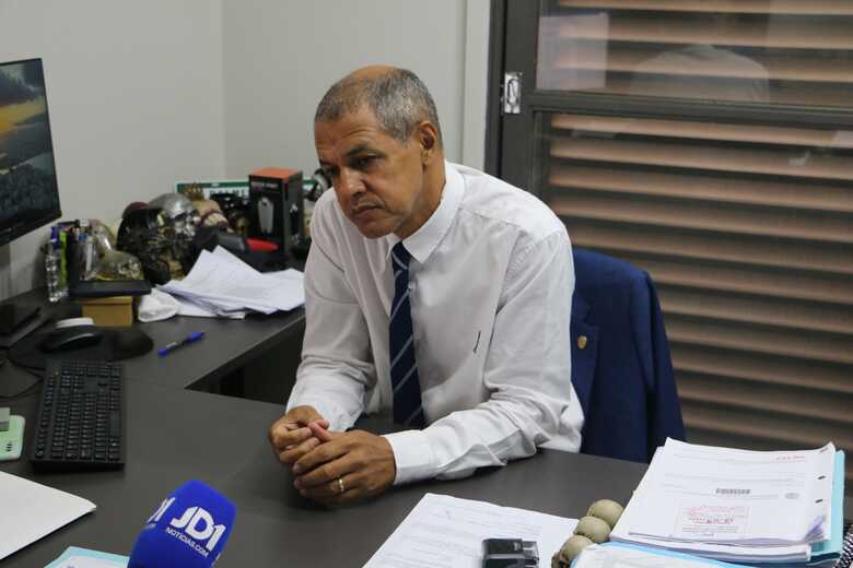 Delegado da Pol&iacute;cia Civil Reginaldo Salom&atilde;o - Foto: Luiz Vinicius