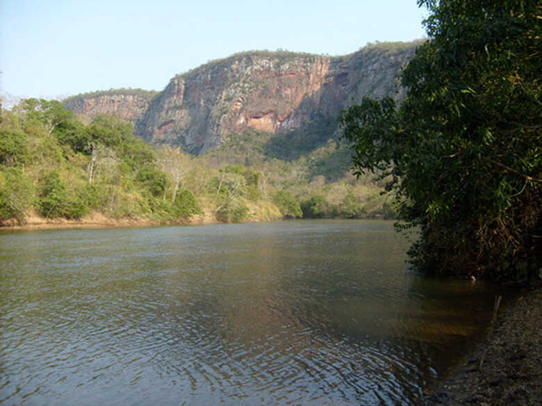 Rio Aquidauana, em Aquidauana